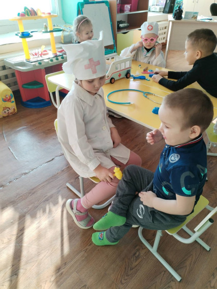 Сюжетно- ролевая игра "Больница".