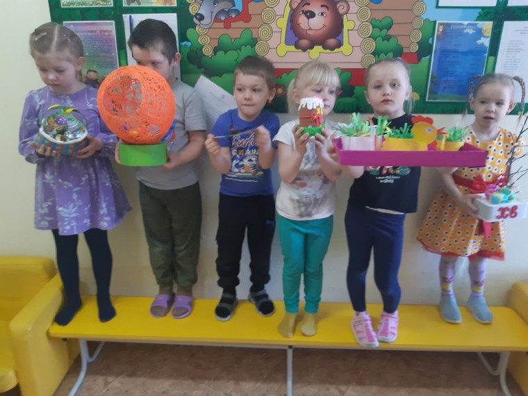 Выставка поделок "Пасхальное настроение".