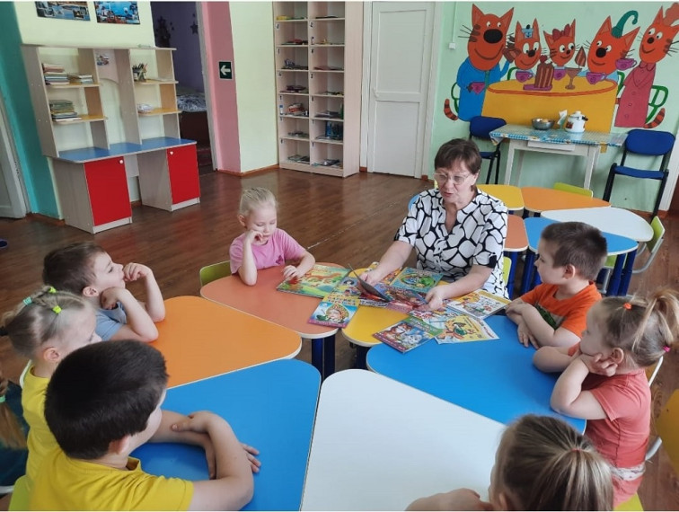 МЕЖДУНАРОДНЫЙ ДЕНЬ КНИГИ В ДЕТСКОМ САДУ.
